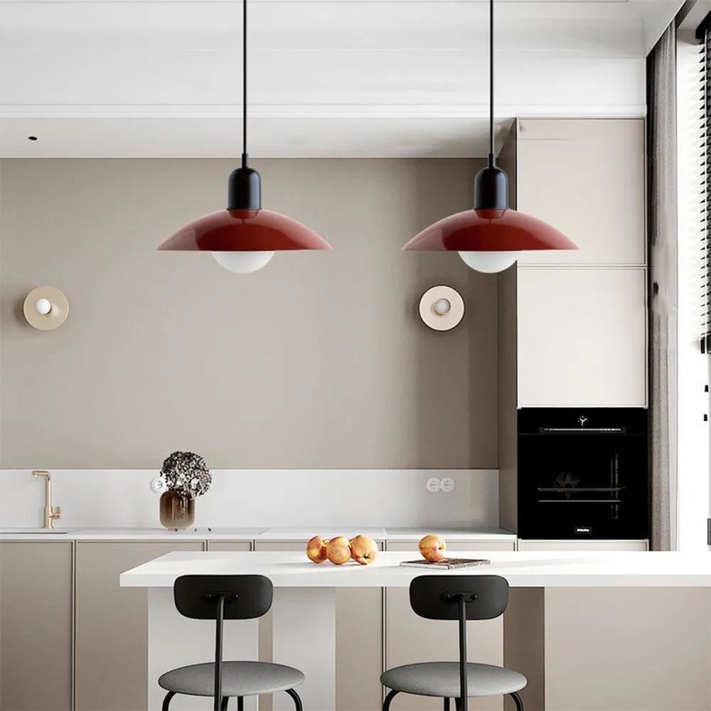 Pendant Light Glass Dome in Modern Bauhaus Style | Marcolo