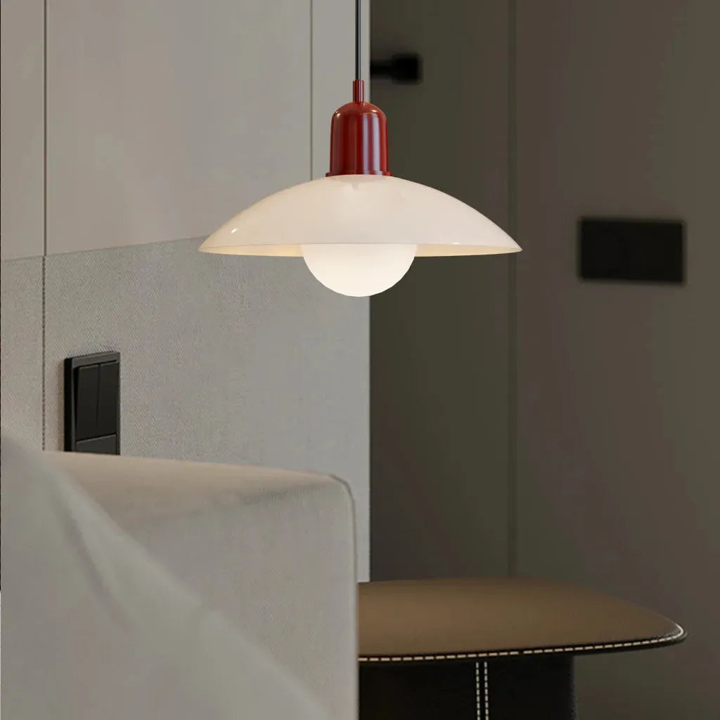 Pendant Light Glass Dome in Modern Bauhaus Style | Marcolo