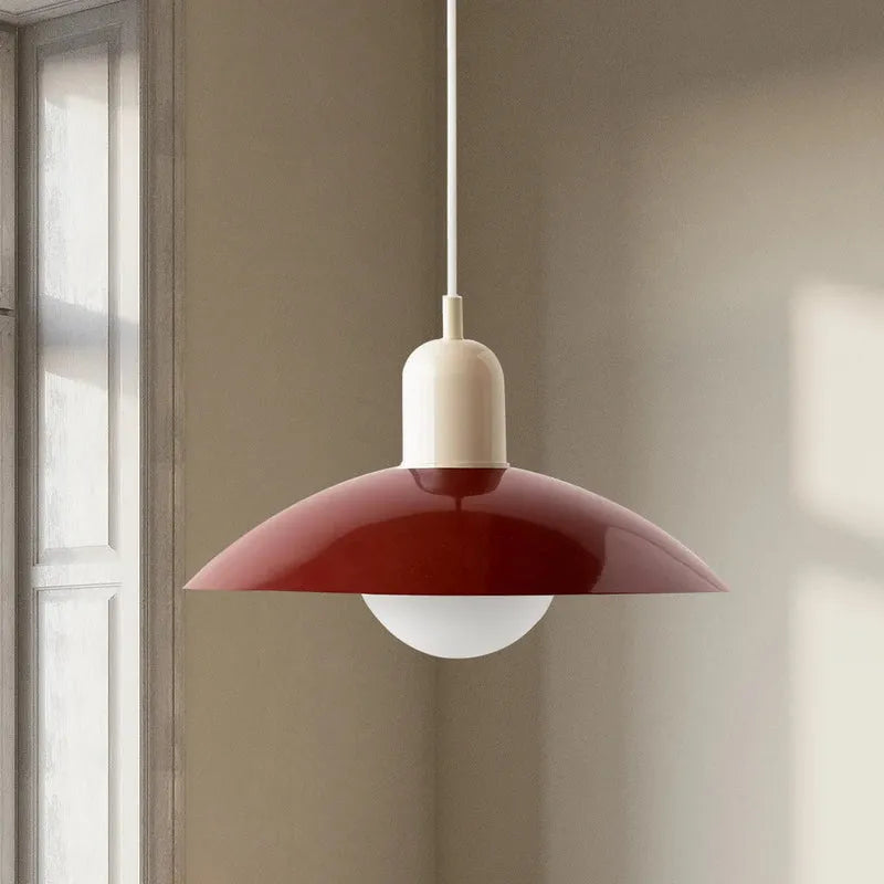 Pendant Light Glass Dome in Modern Bauhaus Style | Marcolo