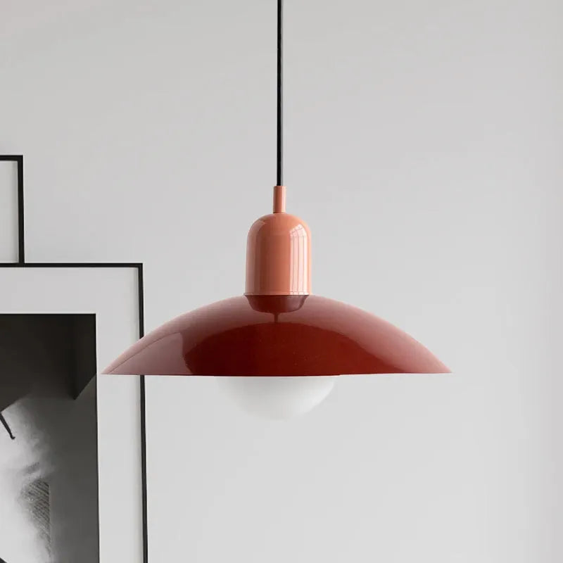 Pendant Light Glass Dome in Modern Bauhaus Style | Marcolo