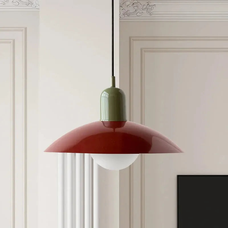 Pendant Light Glass Dome in Modern Bauhaus Style | Marcolo