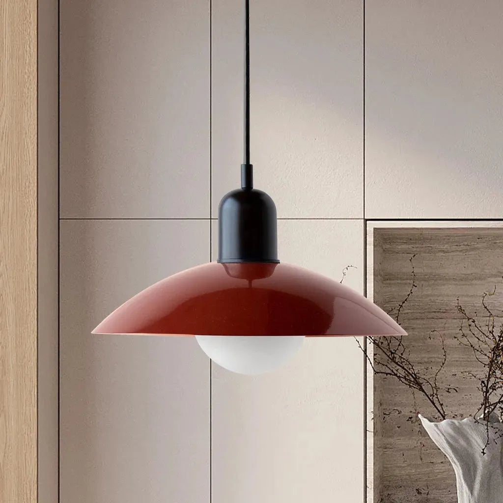 Pendant Light Glass Dome in Modern Bauhaus Style | Marcolo