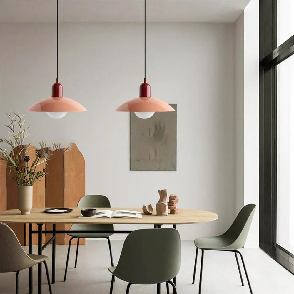 Pendant Light Glass Dome in Modern Bauhaus Style | Marcolo