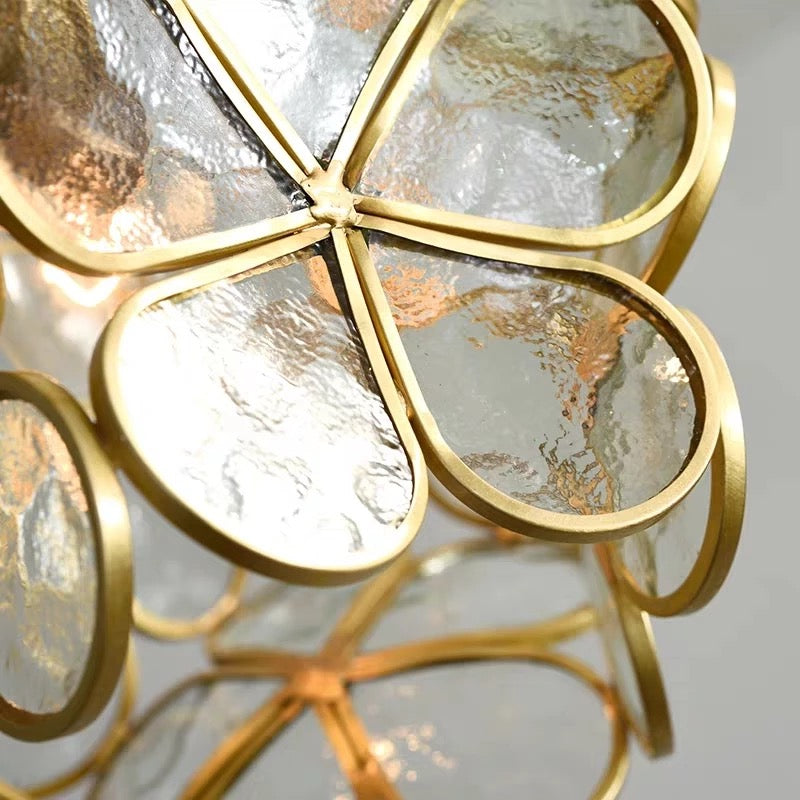 Pendant Light Glass Flower in Nordic Style | Florayn