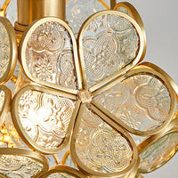 Pendant Light Glass Flower in Nordic Style | Florayn