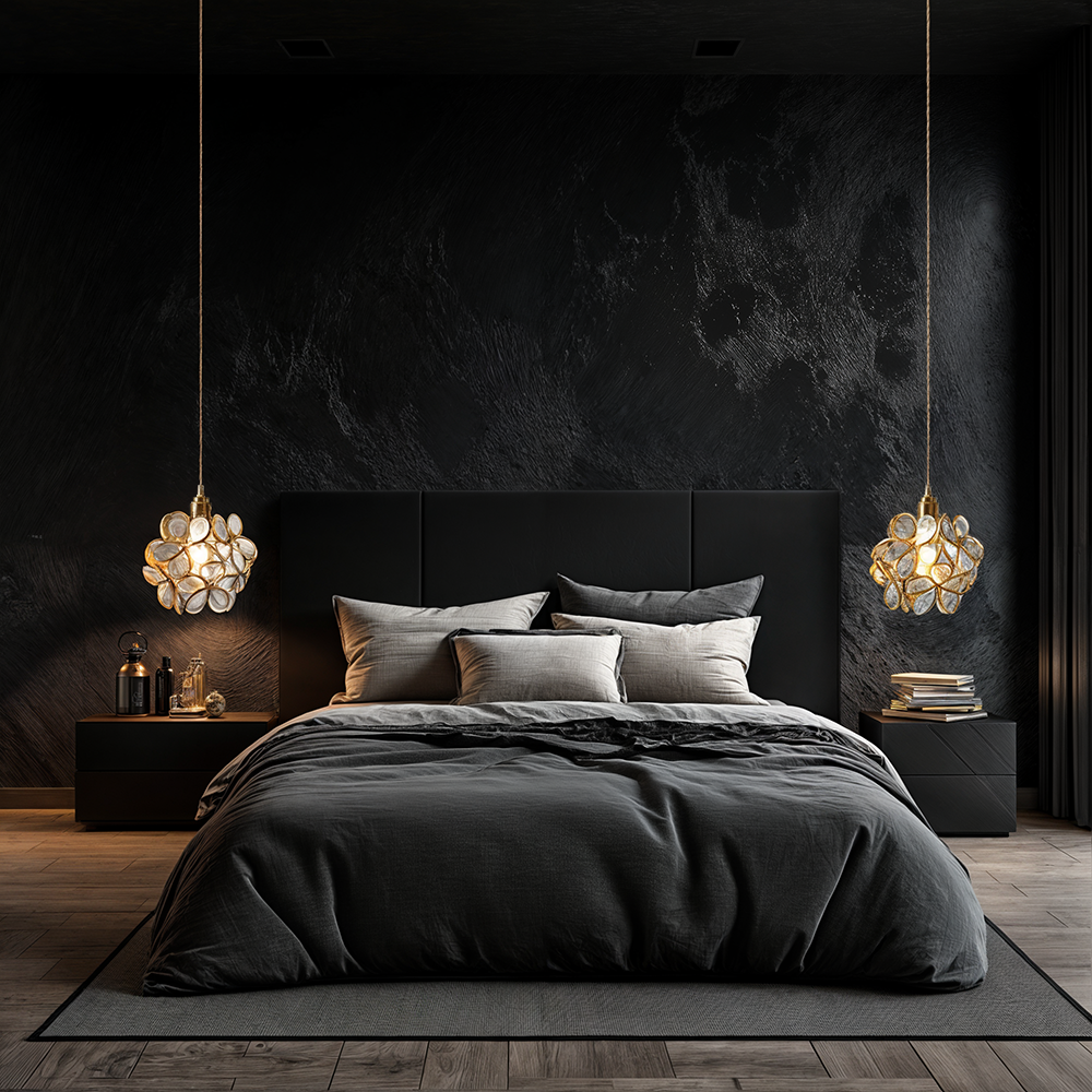 Pendant Light Glass Flower in Nordic Style | Florayn