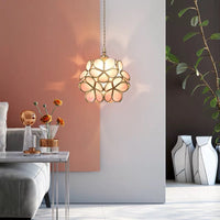 Pendant Light Glass Flower in Nordic Style | Florayn