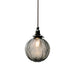 Pendant Light Glass Globe Colonial Hanging Design | Yelvar