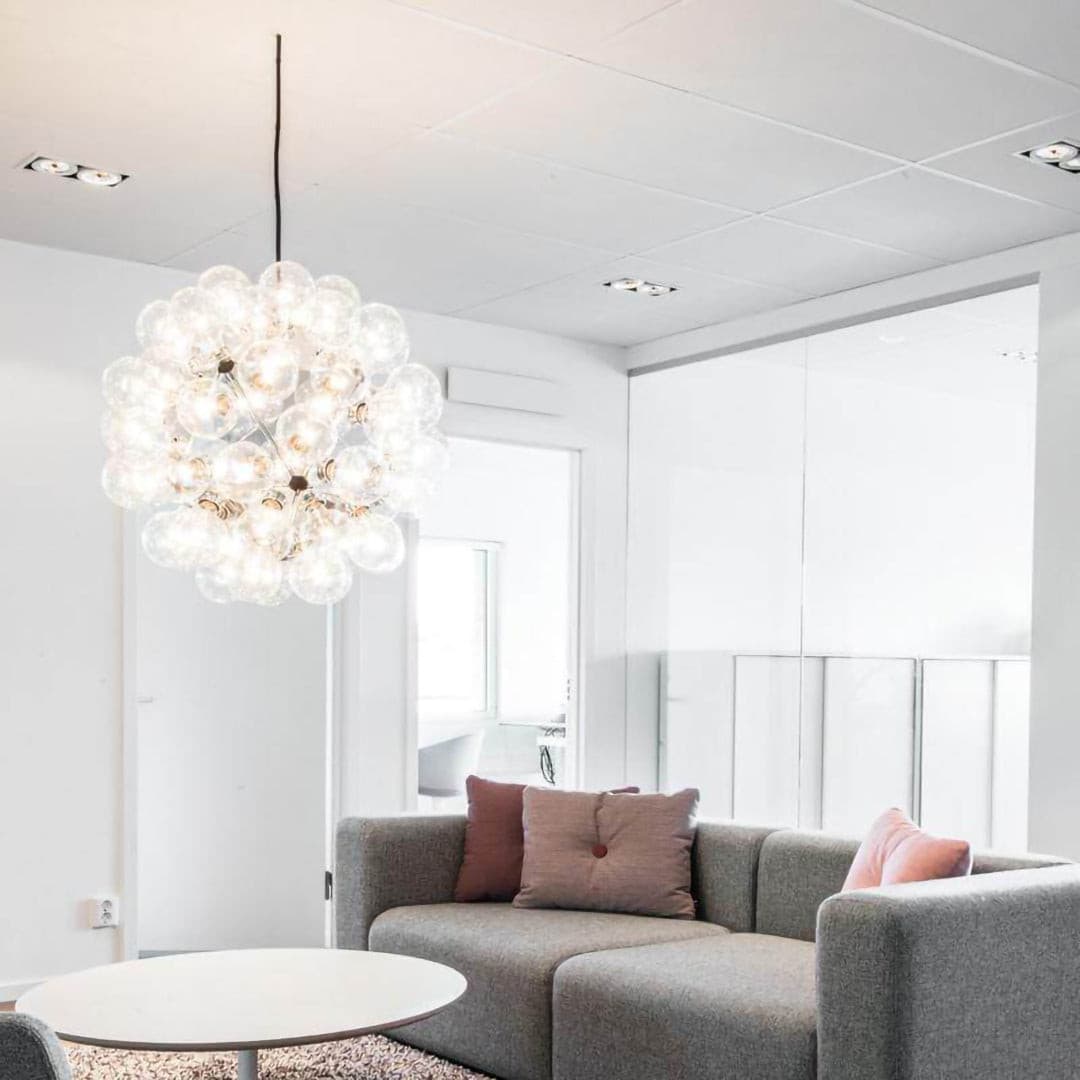 Pendant Light Glass Globe for Modern Interior Use | Taraxa