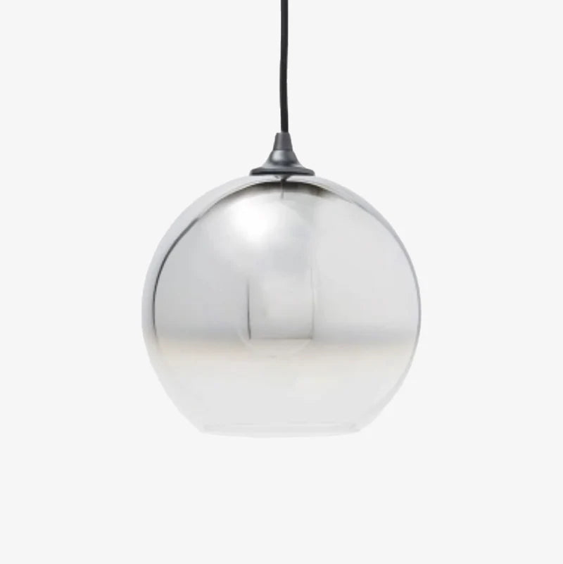 Pendant Light Glass Globe with LED Modern Design | Lomers
