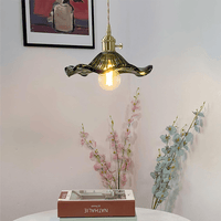 Pendant Light Glass Hibiscus in Nordic Style | Hibiora