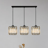 Pendant Light Glass Multihead in Nordic Style | Dorien