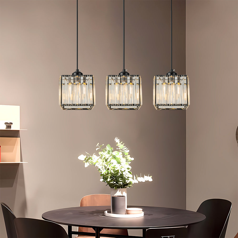 Pendant Light Glass Multihead in Nordic Style | Dorien
