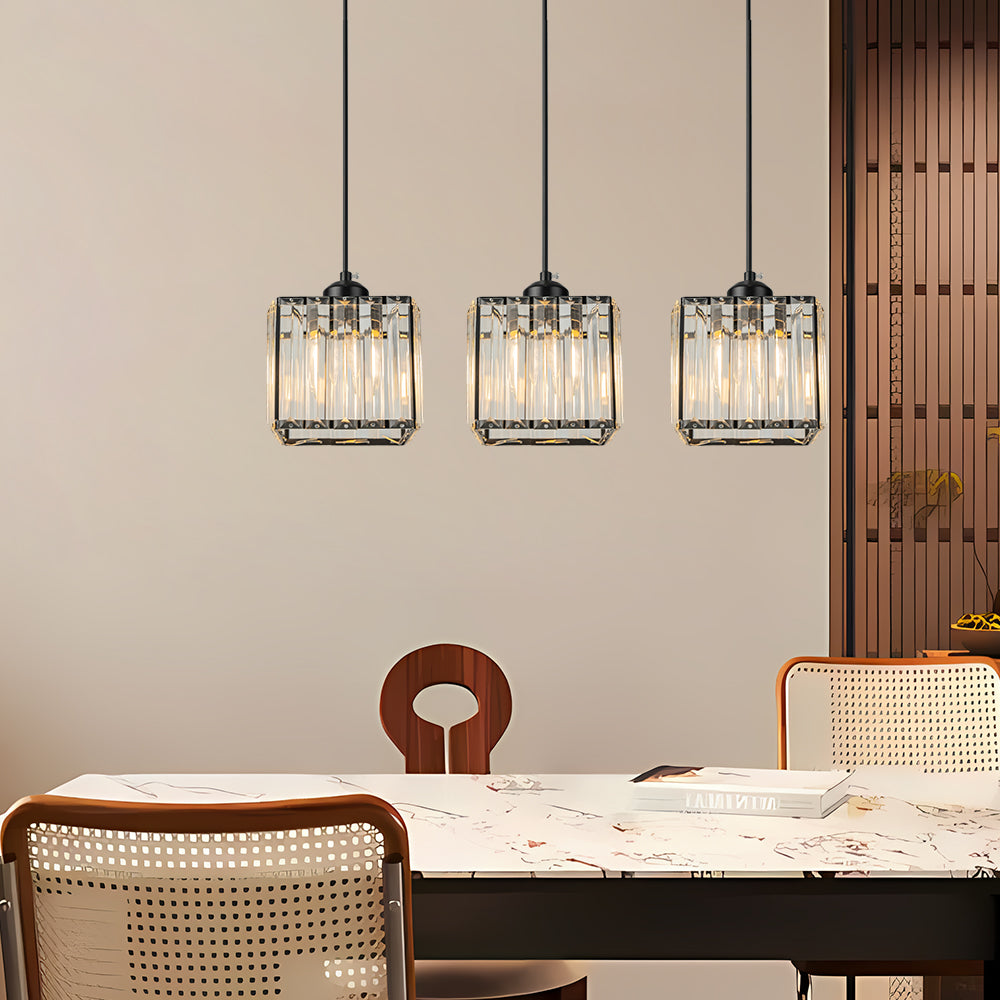 Pendant Light Glass Multihead in Nordic Style | Dorien