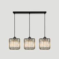 Pendant Light Glass Multihead in Nordic Style | Dorien