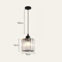 Pendant Light Glass Multihead in Nordic Style | Dorien