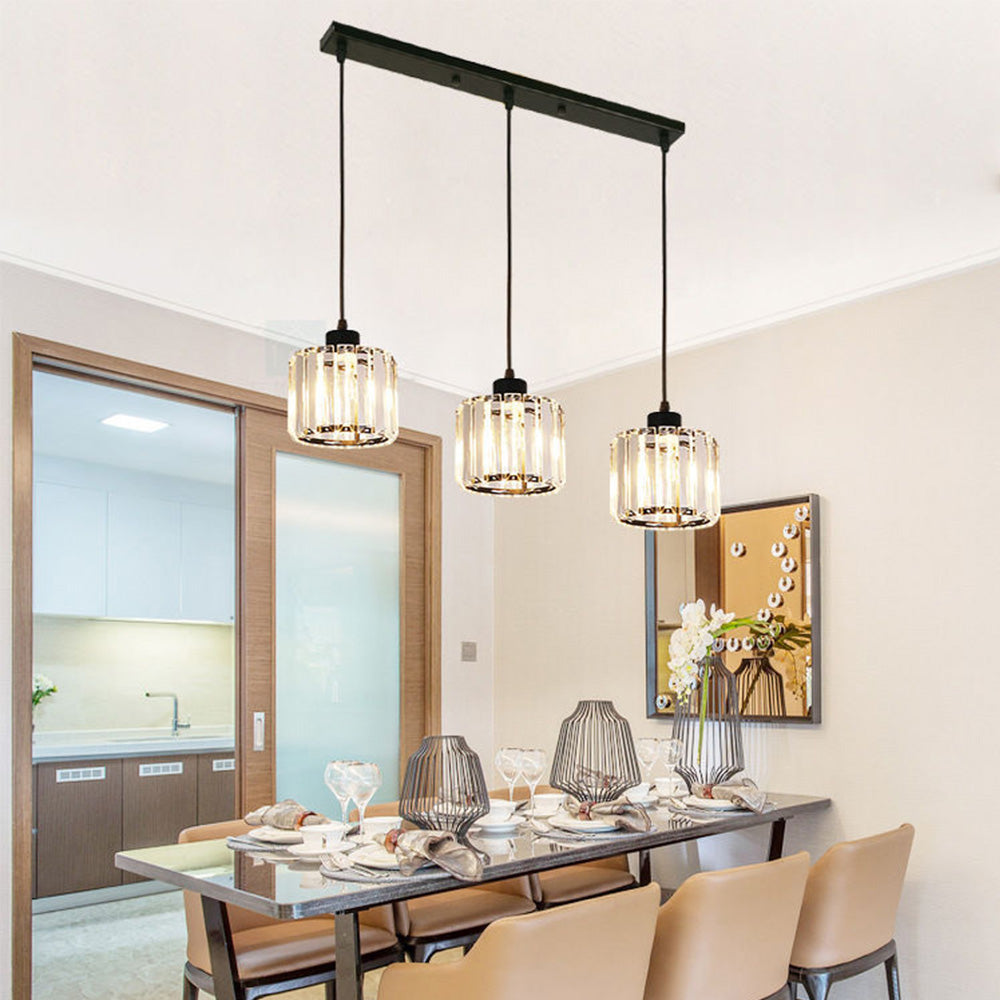 Pendant Light Glass Multihead in Nordic Style | Dorien