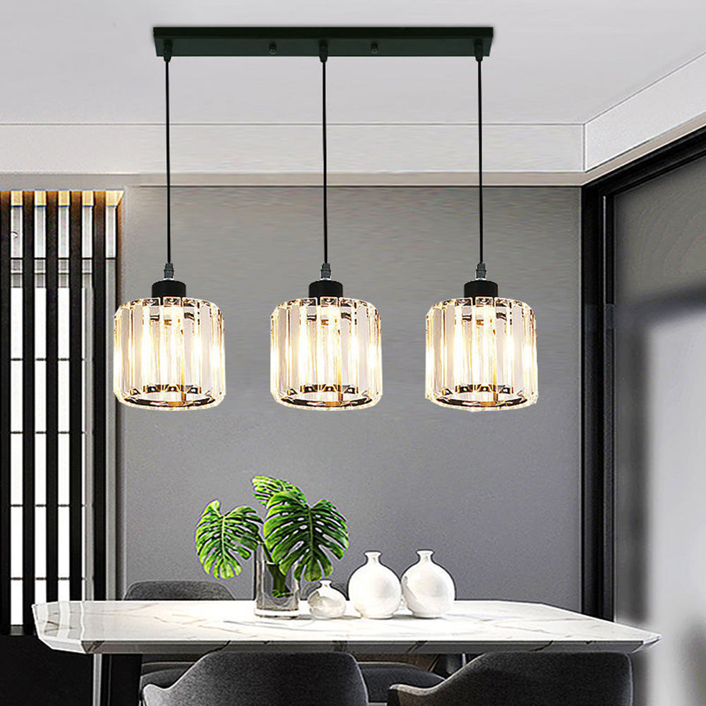 Pendant Light Glass Multihead in Nordic Style | Dorien