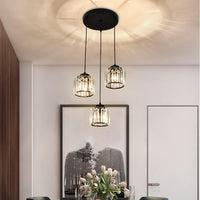 Pendant Light Glass Multihead in Nordic Style | Dorien