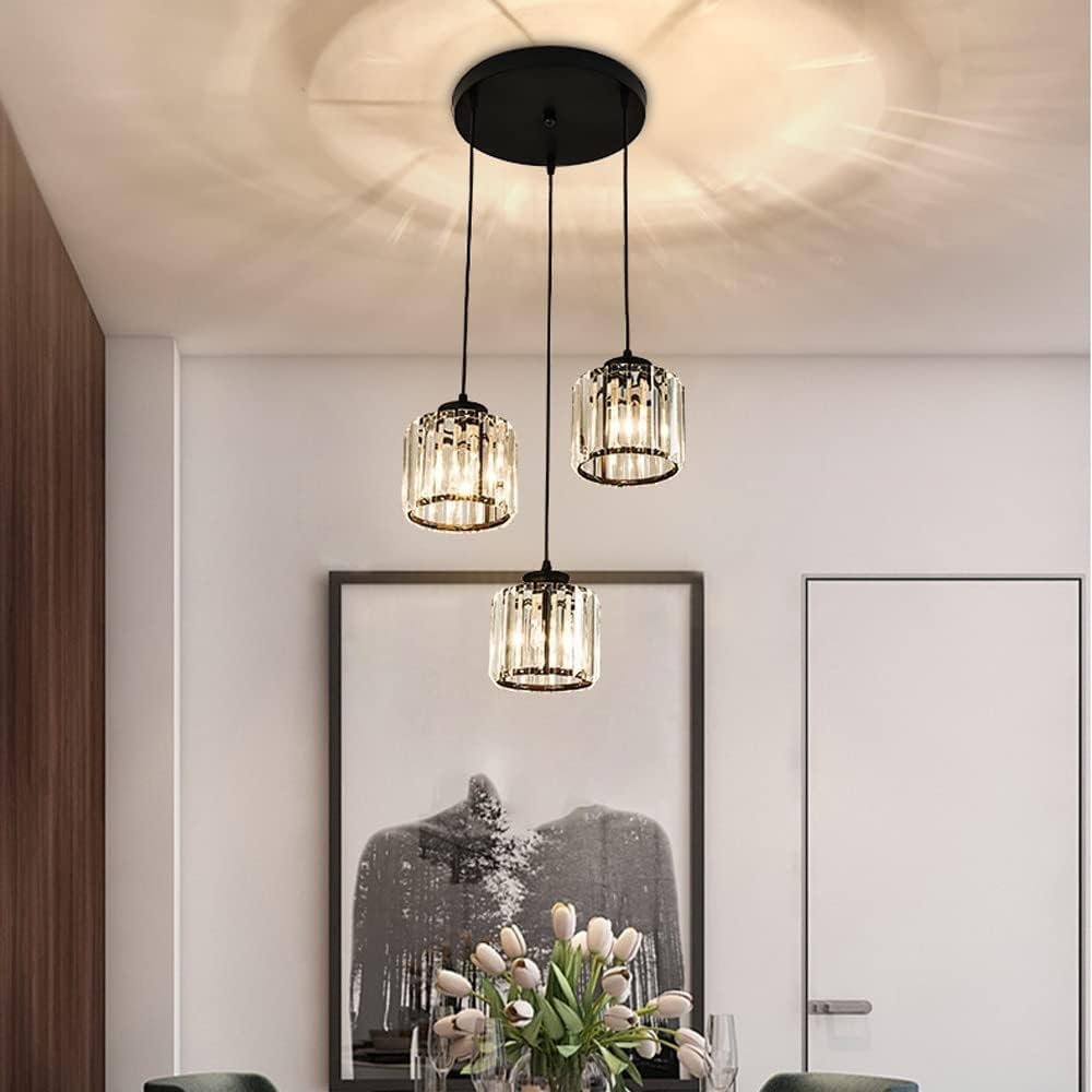 Pendant Light Glass Multihead in Nordic Style | Dorien