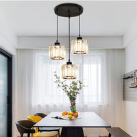Pendant Light Glass Multihead in Nordic Style | Dorien