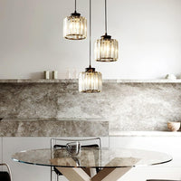 Pendant Light Glass Multihead in Nordic Style | Dorien
