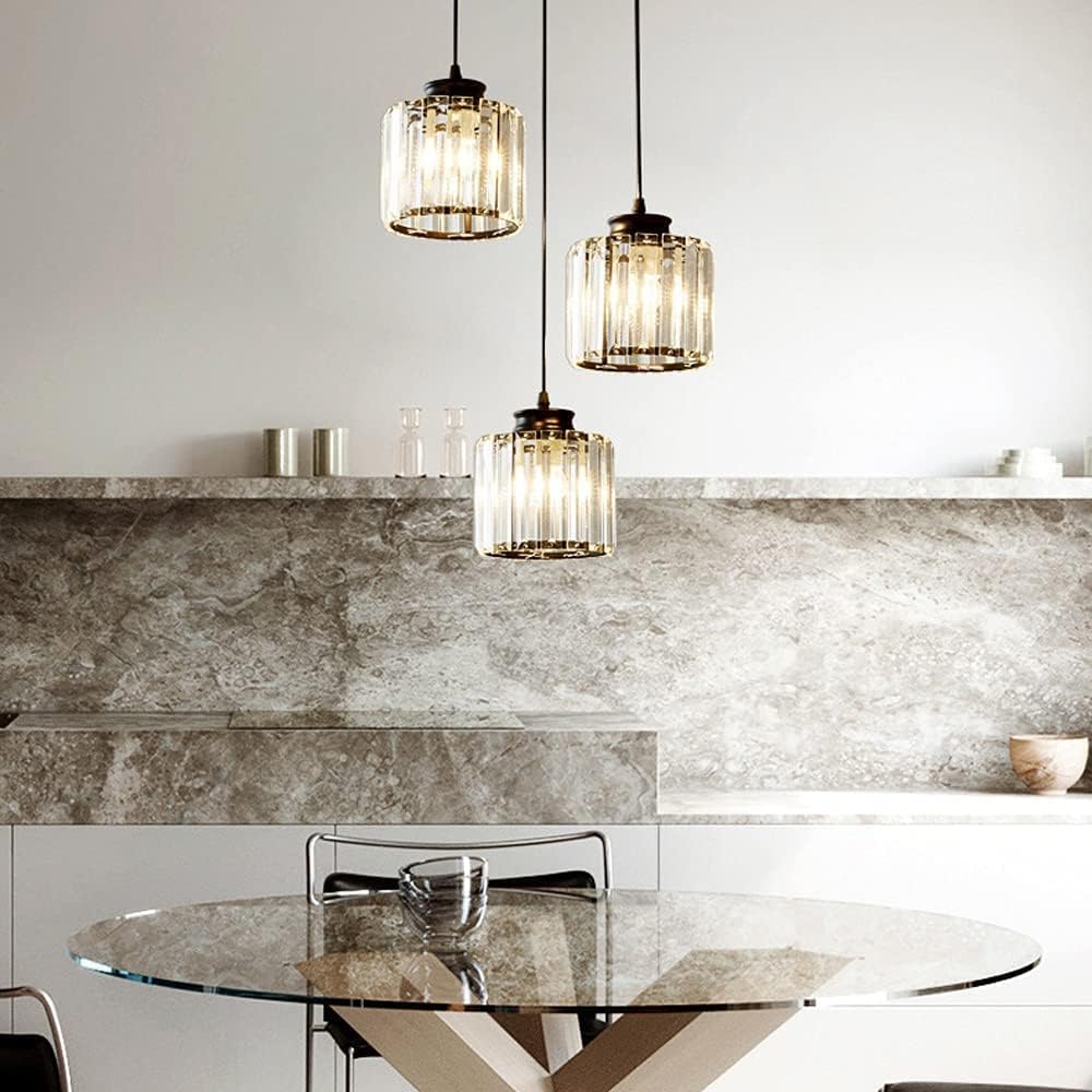 Pendant Light Glass Multihead in Nordic Style | Dorien