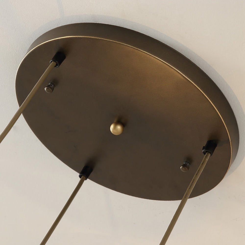 Pendant Light Glass Multihead in Nordic Style | Dorien