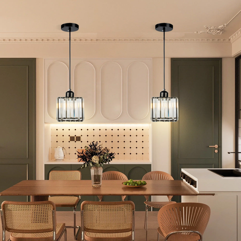 Pendant Light Glass Multihead in Nordic Style | Dorien