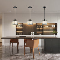 Pendant Light Glass Multihead in Nordic Style | Dorien
