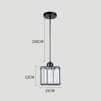 Pendant Light Glass Multihead in Nordic Style | Dorien