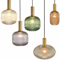 Pendant Light Glass Nordic Retro Design | Calvona