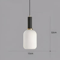 Pendant Light Glass Nordic Retro Design | Calvona
