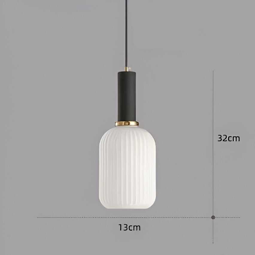 Pendant Light Glass Nordic Retro Design | Calvona