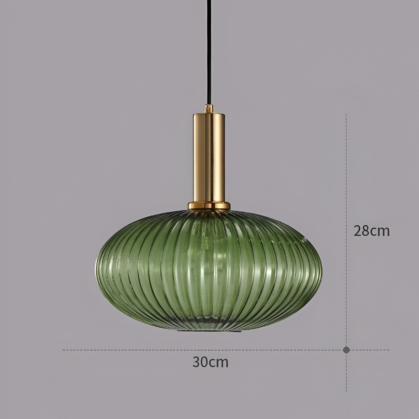 Pendant Light Glass Nordic Retro Design | Calvona