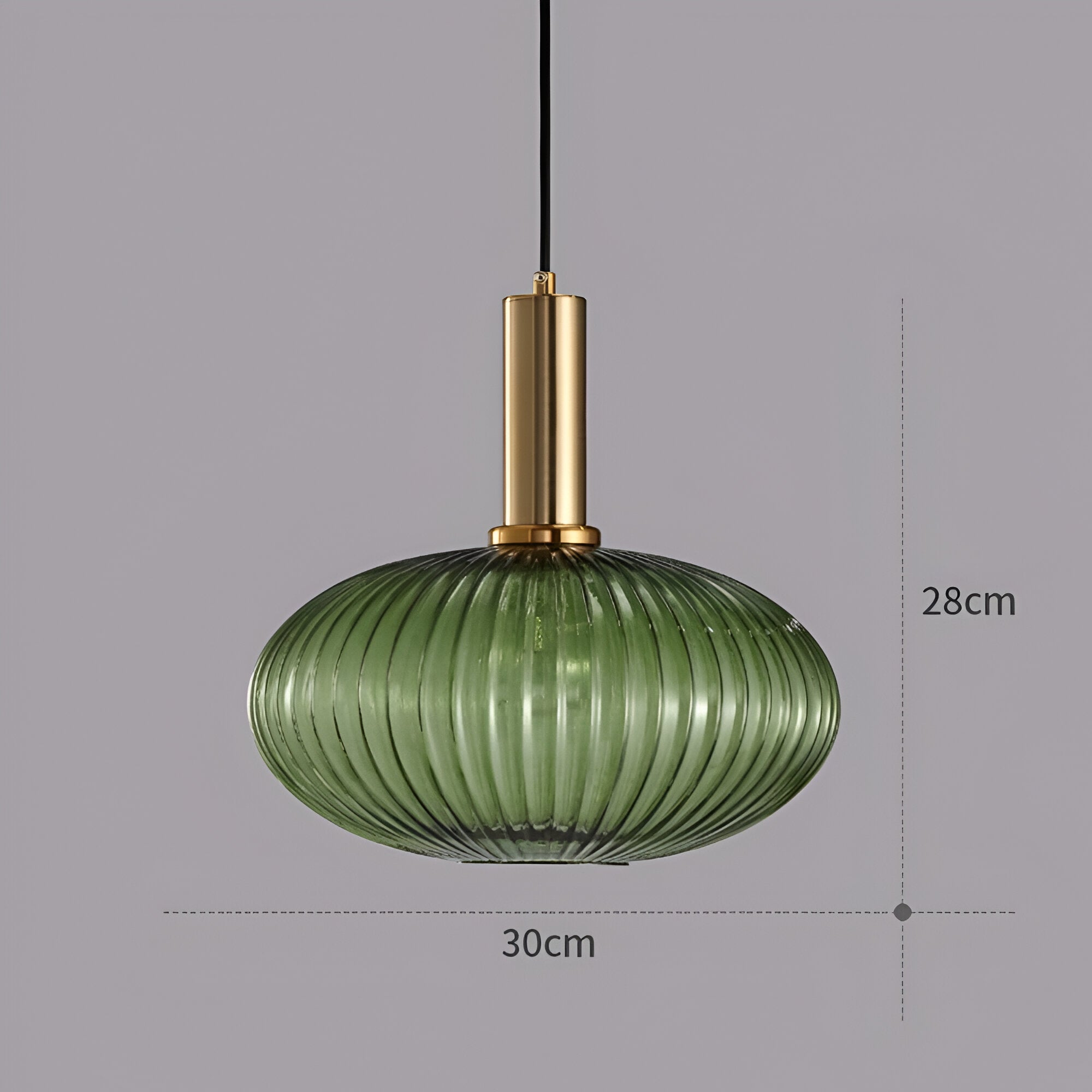 Pendant Light Glass Nordic Retro Design | Calvona