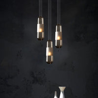Pendant Light Glass Shade Modern Bedside Lighting | Elliora