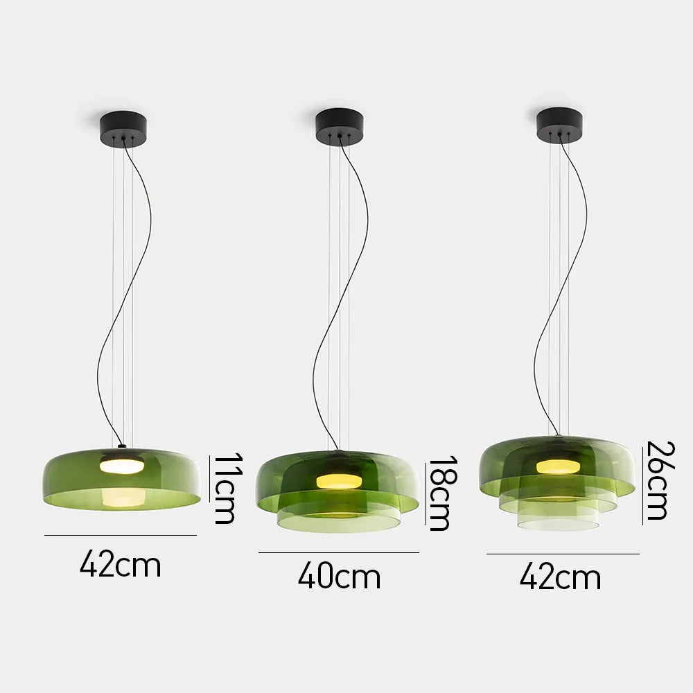 Pendant Light Glass Shade Nordic Design | Merliva