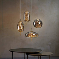Pendant Light Glass Shade in Nordic Style | Norvalo