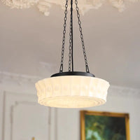 Pendant Light Glass Shade in Retro Interior Style | Ferindo