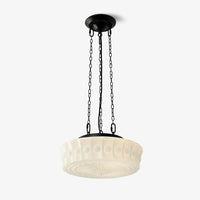 Pendant Light Glass Shade in Retro Interior Style | Ferindo
