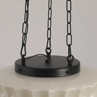 Pendant Light Glass Shade in Retro Interior Style | Ferindo