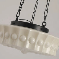 Pendant Light Glass Shade in Retro Interior Style | Ferindo