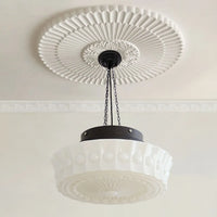 Pendant Light Glass Shade in Retro Interior Style | Ferindo