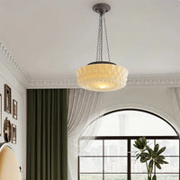 Pendant Light Glass Shade in Retro Interior Style | Ferindo