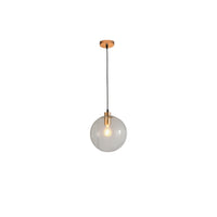 Pendant Light Glass Sphere Hanging Modern Interior | Dixiora