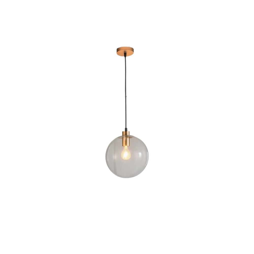 Pendant Light Glass Sphere Hanging Modern Interior | Dixiora