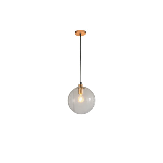Pendant Light Glass Sphere Hanging Modern Interior | Dixiora