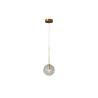 Pendant Light Glass Sphere Hanging Modern Interior | Dixiora