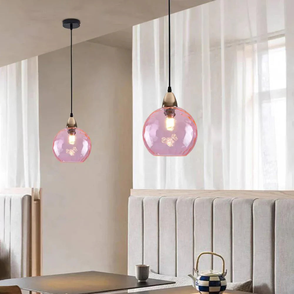 Pendant Light Glass Sphere in Nordic Style | Vilmora